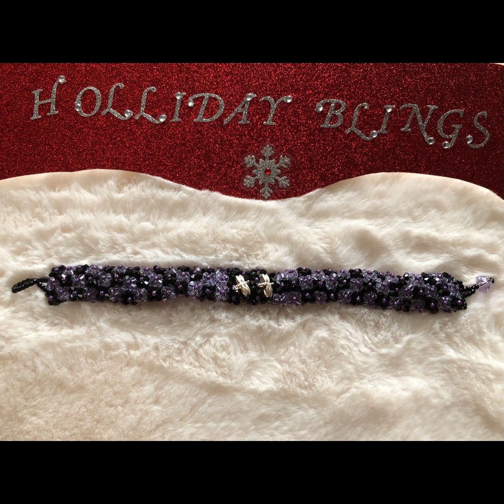 HANDMADE SWAROVSKI 1/2” CRYSTAL BRACELET